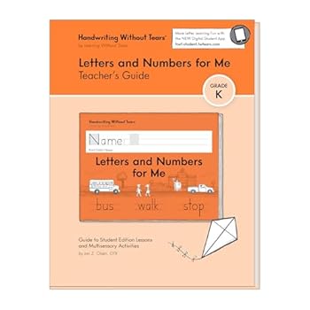 Letters and Numbers for Me Teacher's Guide