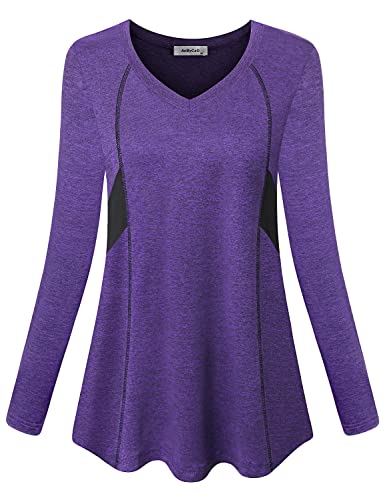 Image of Womens Short Sleeve Tops Workout Athletic Sports Yoga Shirts