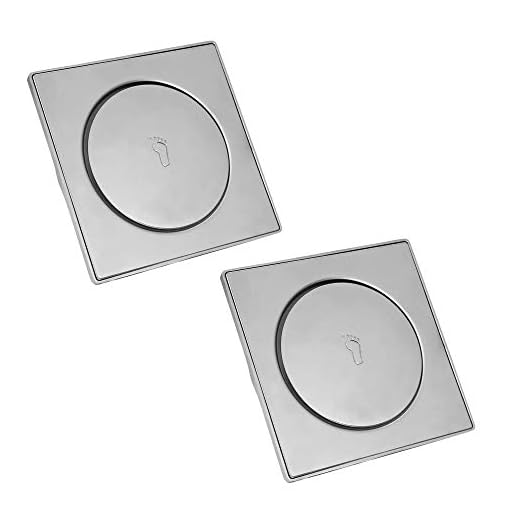 Ralo Click Inteligente Kti 2 und Aço Inox Clic Pop Up Banheiro Lavabo 15x15