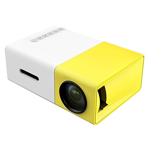 Mini proyector, proyector portátil Compatible con 1080p Full HD Multimedia Home Theater Video Projector Xbox One / Xbox Series X / S / PS5 / PS4 / USB / SD / ACR