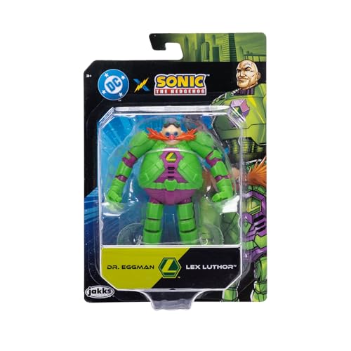 DC X Sonic Collectable 2.5 Inch Scale Action Figures Knuckles Silver Rouge Dr. Eggman Featuring Multiple Points of Articulation for Action-Packed Posing - image 9