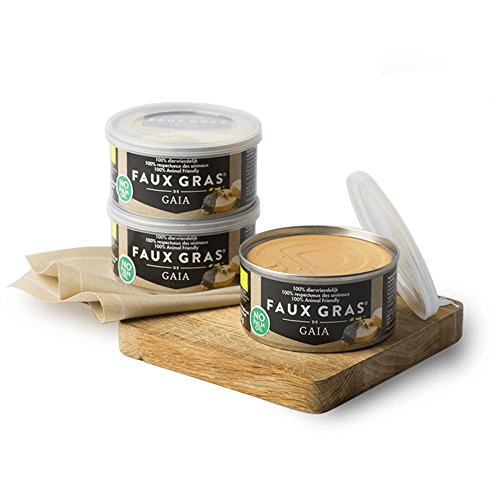 Gaia - Faux Gras de Gaia - 125g - Alternative au foie gras 100% végétale et respectueuse des animaux Cover