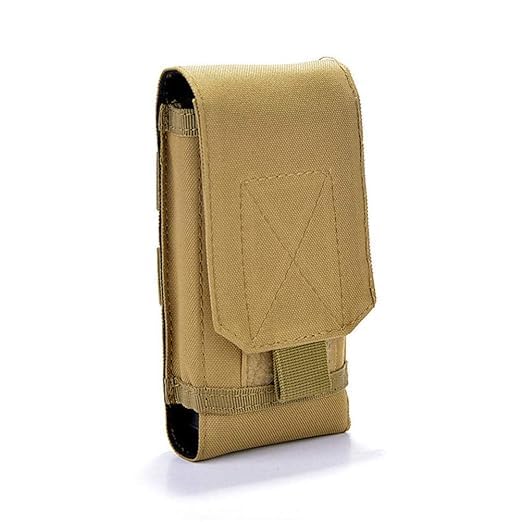 Tactical Waist Pack for Men & Women | Military Style Chest Bag with 3 Pockets |Ideal for Outdoor,Travel Use and Hiking Gear (Brown)-image-23