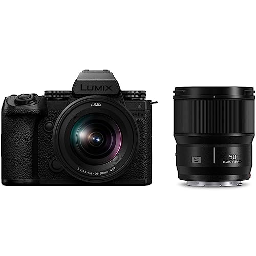 PANASONIC Lumix S5 Mark II X + Objectif 20-60 + Objectif 50mm f/1.8