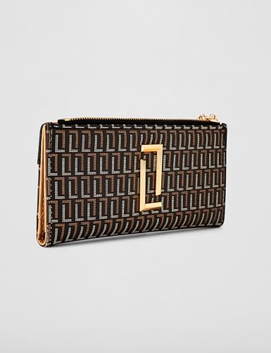 Image of Lavie Luxe Women's Mono Safain25 Bifold Zip Wallet |Gift For Ladies
