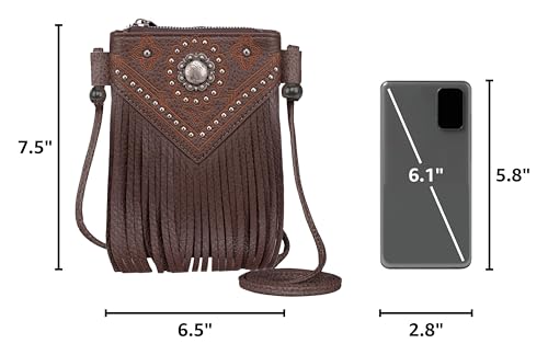 Image of Montana West Small Crossbody Bags for Women Western Cell Phone Purse