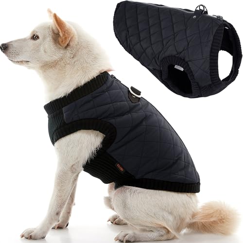 Image of Gooby Fashion Vest Dog Jacket, Black, Medium