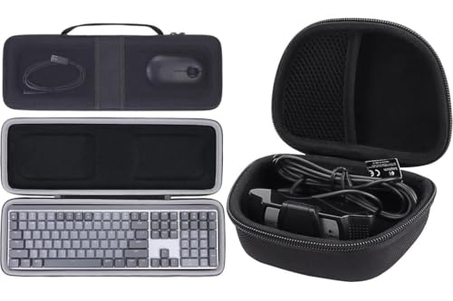 Boîtier rigide pour clavier Logitech MX Mechanical protégeant la webcam C920