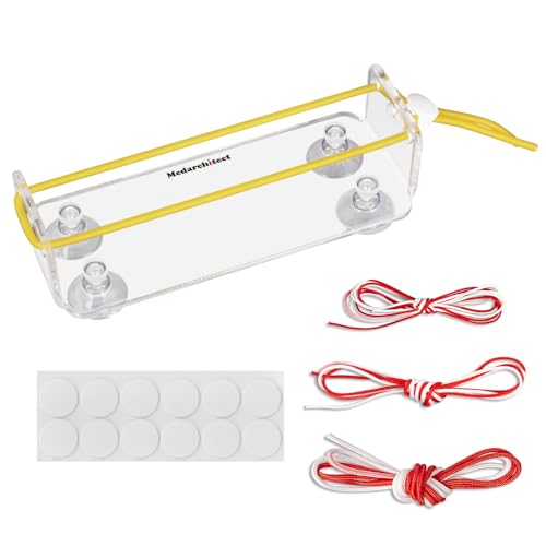 Image of Medarchitect Surgical Knot-Tying Trainer(Double-Tube), Realistic Simulation of Blood Vessels, Surgical Suture Simulator Practice Tool for Medical Students to Master Knotting Techniques