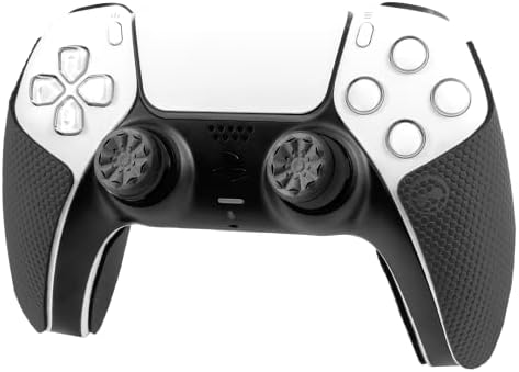 KontrolFreek FPS Freek Galaxy Black do Playstation 4 (PS4) i Playstation 5 (PS5) | Performance Thumbsticks | 1 High-Rise, 1 Mid-Rise | Czarny (edycja limitowana)