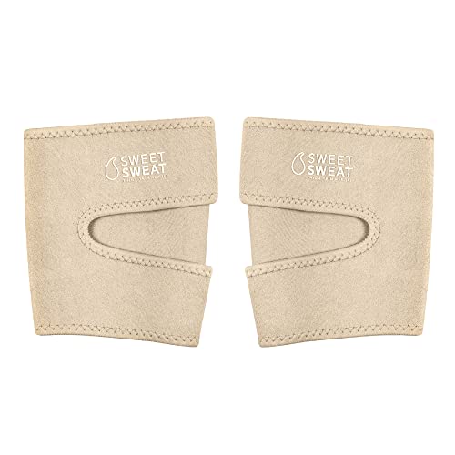 Sports Research Sweet Sweat Toned Thigh Trimmers for Men & Women | Increases Heat & Sweat to the Thighs (Quartz, Medium)