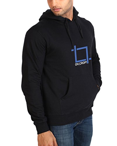 Image of Campus Sutra Cotton Men Hooded Sweatshirt