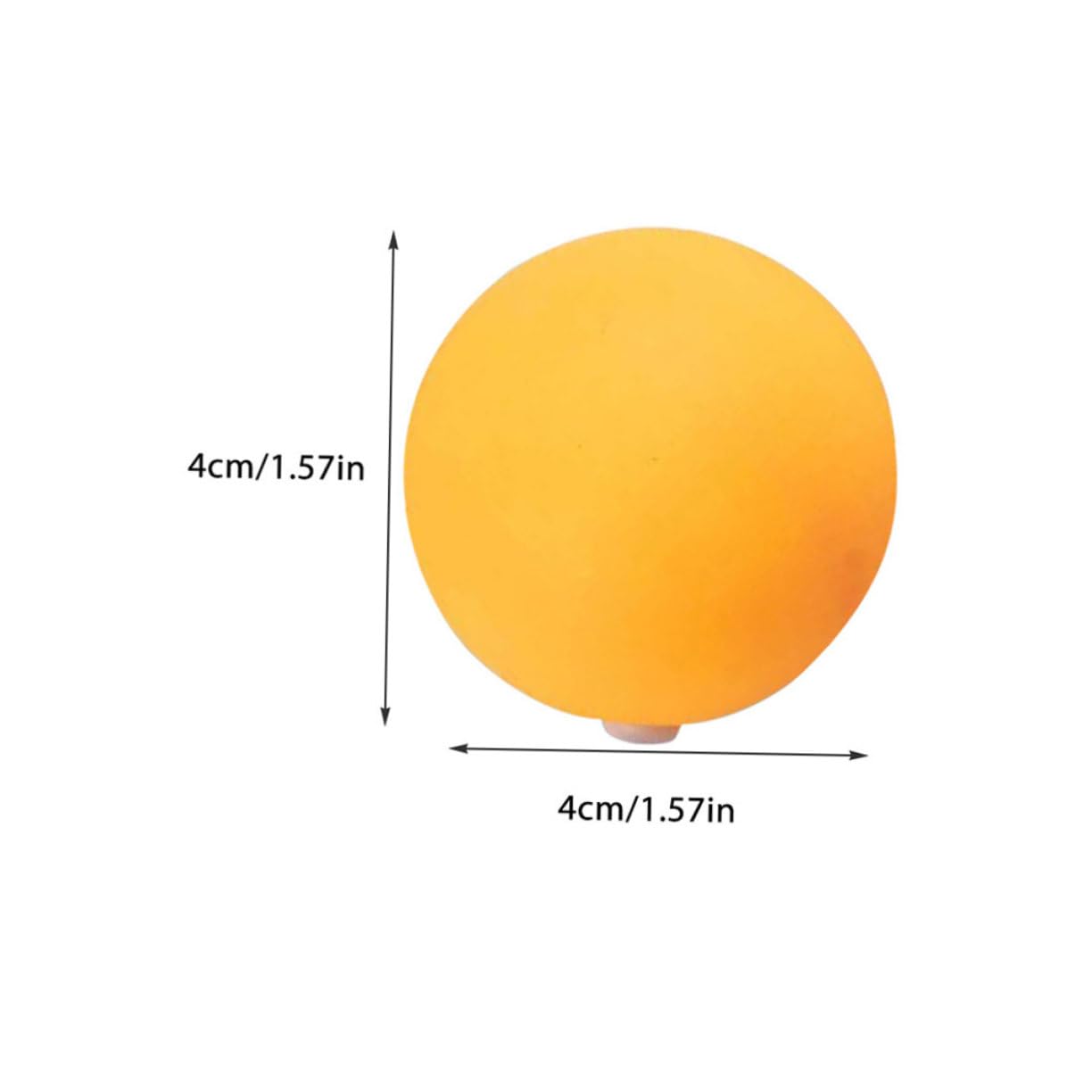 Toddmomy 30pcs Training Pong Balls with Punch Holes Reusable Table Tennis Balls for Practice Lightweight Silicone for Enhanced Control and Stable Bounce for All Skill Levels
