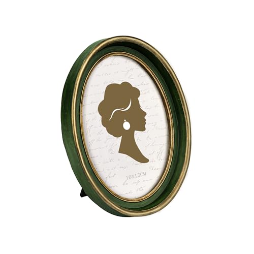 Tone Link. Ovaler Vintage-Bilderrahmen, 10,2 x 15,2 cm, luxuriöser antiker...
