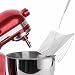 Produktbild Welikekitchen Edelstah Einfüllhilfe Rührschüssel für KitchenAid Küchenmaschinen - Trichter Einfülltrichter Zubehör für Artisan, Classic, Ultra, Heavy Duty