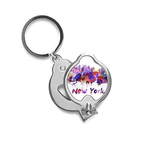 Coupe-ongles original New-York Ville Aquarelle idée cadeau artistique
