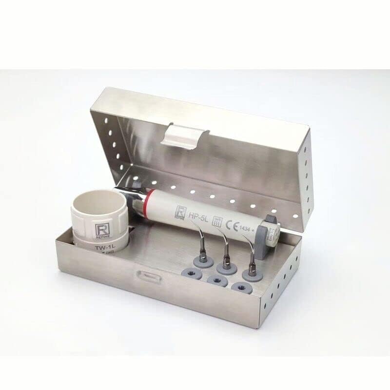 Miniatura 7 de Airgoesin Limpiador dental ultrasónico dental Piezo Scaler Handpiece Tips Files Holder Torque Llave Soporte Bloque Contenedor