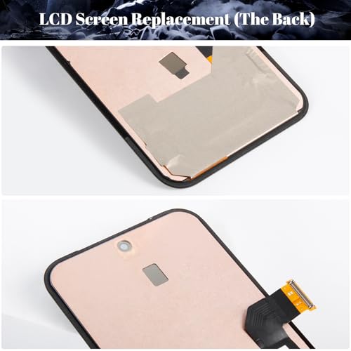 Écran de remplacement pour Google Pixel 8A noir résout vitre brisée G6GPR - 4