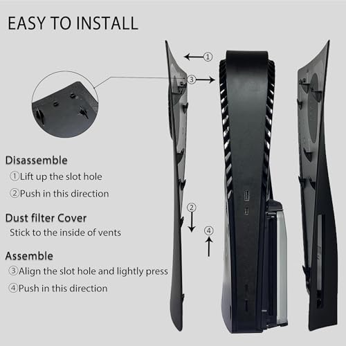 Image of TMG PS5 Cover Plates with Hard Shockproof Panels for PS5 Gaming Console, Replacement FacePlate for Ps5 Disc Edition- Spider-M-A-N