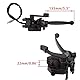 WOOSTAR Motorrad Lenker 22mm Daumen Drosseln mit Dual Bremshebel Ersatz für 50ccm 90ccm 110ccm 150ccm 250ccm Taotao Sunl Roketa Kazuma ATV 4 Wheeler Quad Motorizedbike