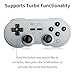 RunSnail SF30 Pro Mando Bluetooth Compatible con Switch PC, 8Bitdo Inalámbrico Gamepad...