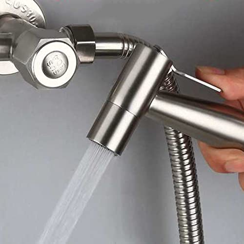 Boquilla de bidé y ducha de mano adaptable para higiene personal en el WC 5