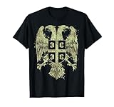 Serbian Double Headed Eagle Tshirt