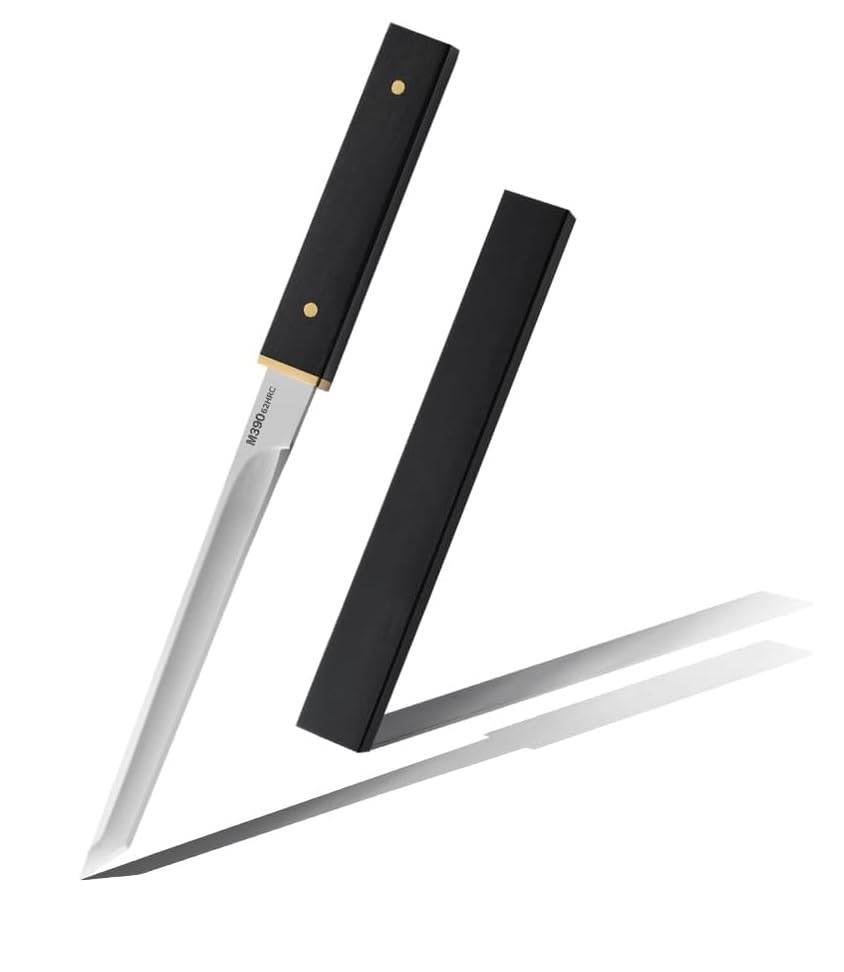 KneefcyUtility Knife with Plastic Handle & Blade Cover – Stainless Steel Knife for Fruit Cutting, Vegetable Prep, Kitchen Tasks, Craft Use | Compact Safe Tool for Home & More