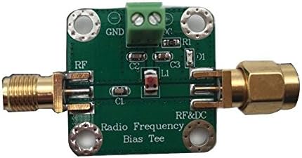 DYKB Frequency 1MHz-3GHz Bias Tee Wideband for HAM Radio RTL SDR LNA Low Noise Amplifier 50VDC