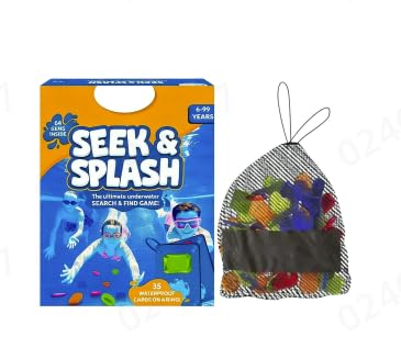 Seek and Splash Pool Game Sinking Diving Gems Training Set Water Toys