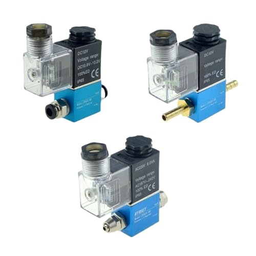 Électrovanne pneumatique 2V025-08 évite surchauffe compresseur - 2