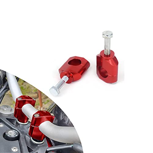  Manubrio per motoBar Mount Clamp Riser - CR125R 00-07 CR250R 99-07 CRF250R 04-17 CRF450R 02-18 CRF450RX 17-18 CRF250X 04-17 CRF450X 05-17 - (1 1/8\