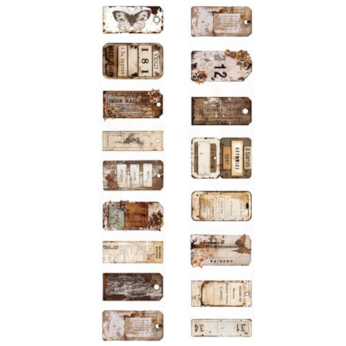 YUGSHNKFC Pegatina Cinta Estética Óxido Vintage Reutilizable Para Planificadores Y Envoltura Regalos Ideales Para Decoraciones Revistas Expresión Artística