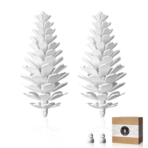 Pinecone Ornaments, Handmade Metal Pinecones...