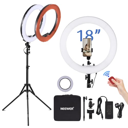 NEEWER Ring Light Kit: 18