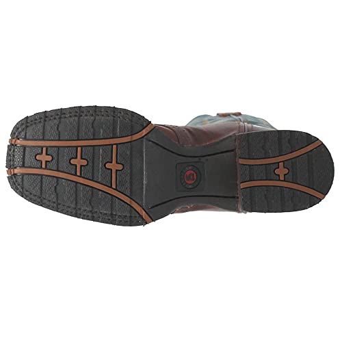 Laredo Ruger Rust/Saddle Blue 9 D (M) #TOP4