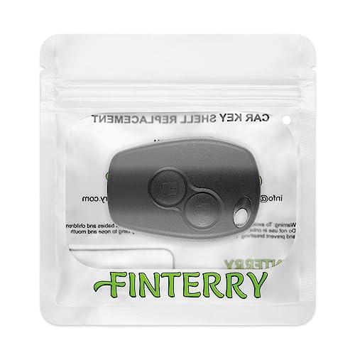 2 Tasten Gehäuse der Fernbedienung für Dacia Sandero - Dacia Logan Duster - Renault Trafic Master - Opel Vivaro Movano - Nissan Interstar - Auto Schlüsselgehäuse Pilot Autoschlüssel