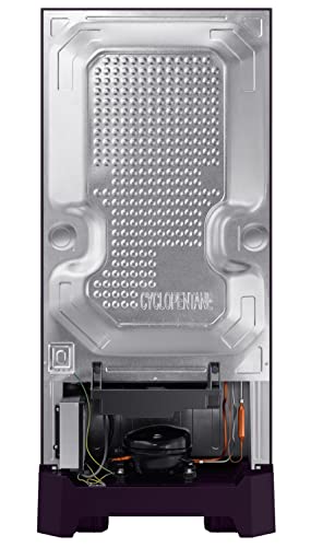 Image of Samsung 189L 5 Star Inverter Direct-Cool Single Door Digi-Touch Refrigerator Appliance (RR21C2F259R /HL,Paradise Bloom Purple) Base Stand Drawer