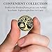 Sobriety AA Chip Sobriety Coin Year Sober Anniversary, Tree of Life Recovery Medallion Chip Recovery token NA AA Great Sobriety Gifts for Men Women Alcoholics Anonymous Plastic Case Included (4 Years)