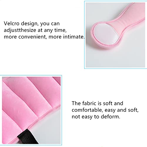 Image of Car Seat Head Support Band, Safety Car Seat Neck Relief, Adjustable Child Car Seat, Infants and Baby Head Support(Pink)
