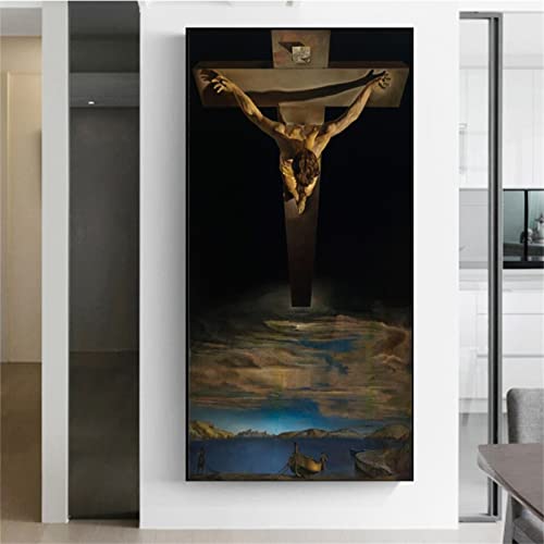 5D Diamond Painting Salvador Dali El Cristo Corss pintura diamant...