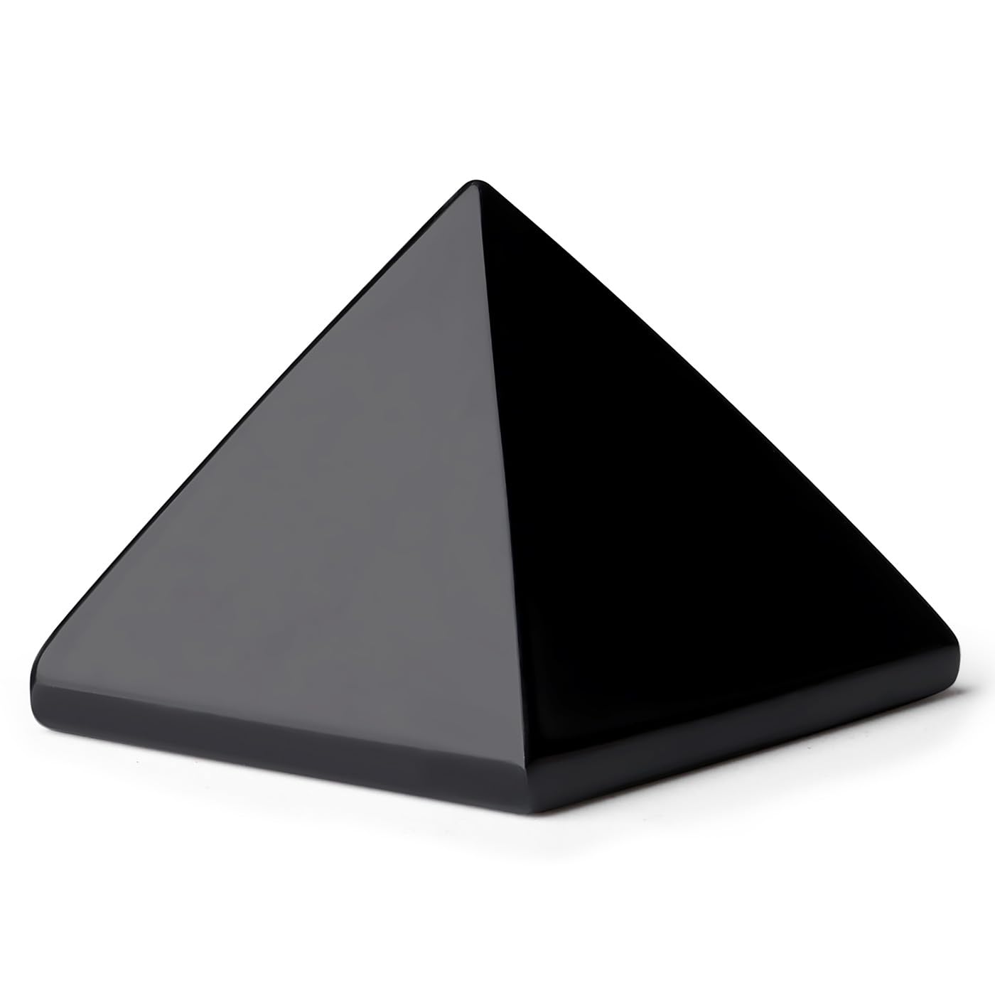 XIANNVXI Natural Black Obsidian Crystal Obsidian Stone Obsidian Gemstone,Obsidian Crystal Gifts for Women Black Crystal