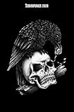 Terminplaner 2026: Totenkopf Krähen Design Jahresplaner und Kalender von Januar bis Dezember 2026 - Organizer und Zeitplaner für 1 Jahr (German Edition)