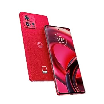 Smartphone Motorola Edge 30 Fusion 5G 256 GB 8 GB RAM Viva Magenta - Couro vegano