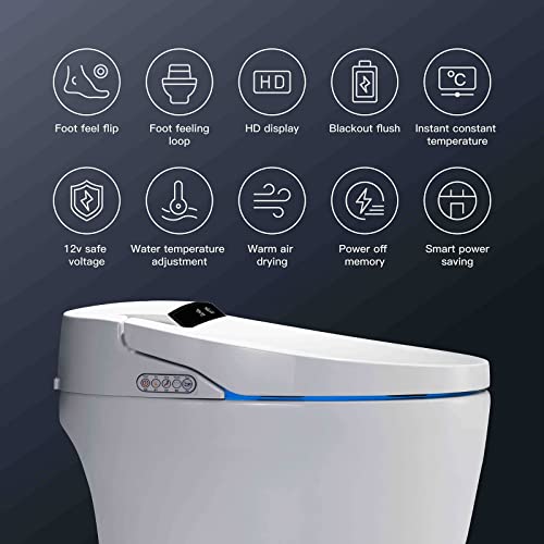 Xek K4 Smart Toilet, One Piece Bidet Toilet thumb #5