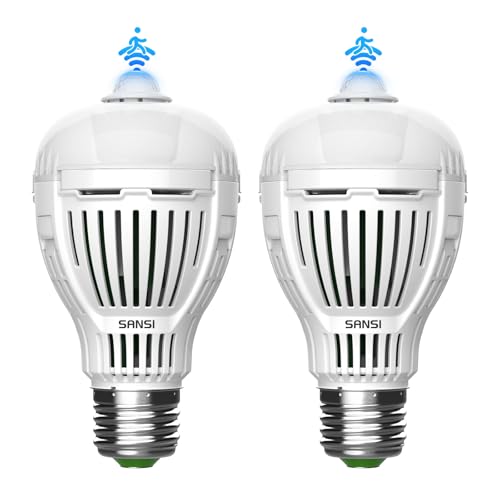 SANSI Motion Sensor LED Light Bulb A...