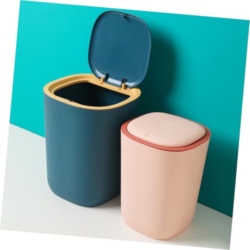 Caneca de basura con tapa abatible miniatura 4