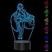 Marilyn Lamp Monroe 3D LED Night Lights Monroe Fans Gifts Marilyn Memory Monroe Souvenir 3D Optical Illusion Visual Lamp 7 Colors Change for Kids Living Room Bedroom Touch Table Desk Lamp Room Decor