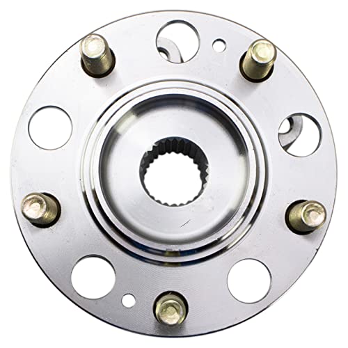 Image of TRQ 2 Piece Rear Wheel Bearing & Hub Assembly Set AWD Compatible with 2016-2021 Hyundai Tucson Kia Sportage