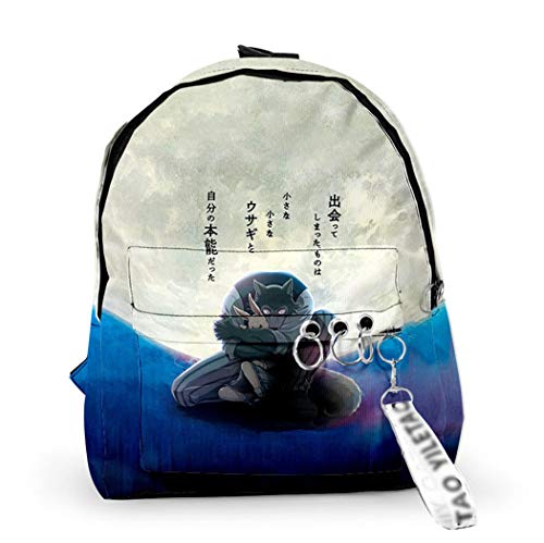 WANHONGYUE BEASTARS Anime Backpack Mochila Escolar Mochilas Tipo Casual Bolsas Escolares para Estudiantes / 8